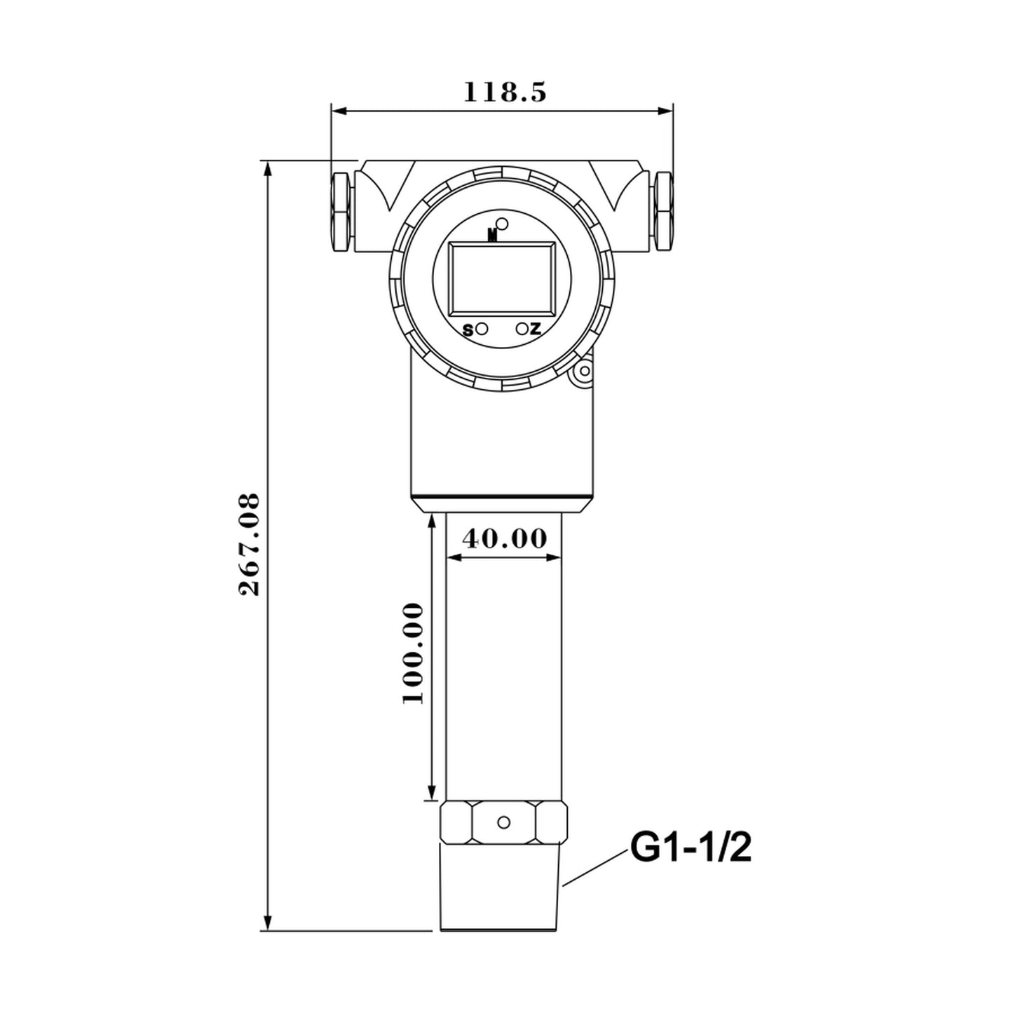 TPH LIDAR LEVEL SENSOR