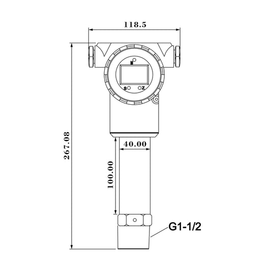 TPH LIDAR LEVEL SENSOR