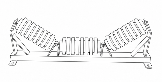 TPH 60" TROUGHING IMPACT IDLER