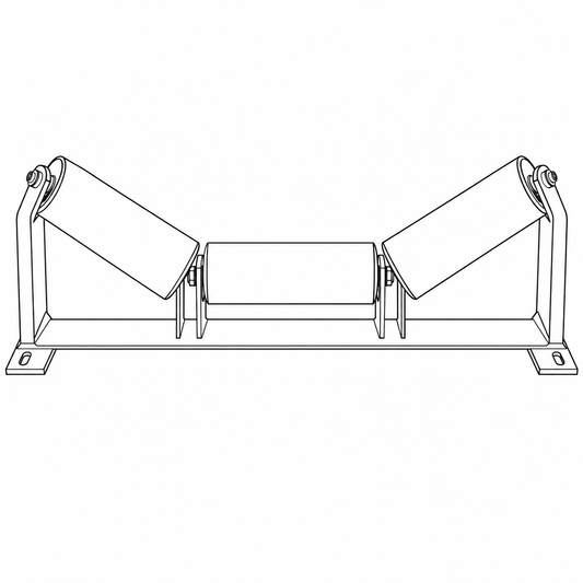 TPH STANDARD METAL TROUGHING IDLER