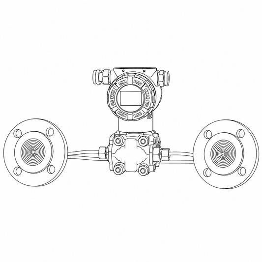 TPH3051DF DOUBLE REMOTE SEAL DIFFERENTIAL PRESSURE TRANSMITTER